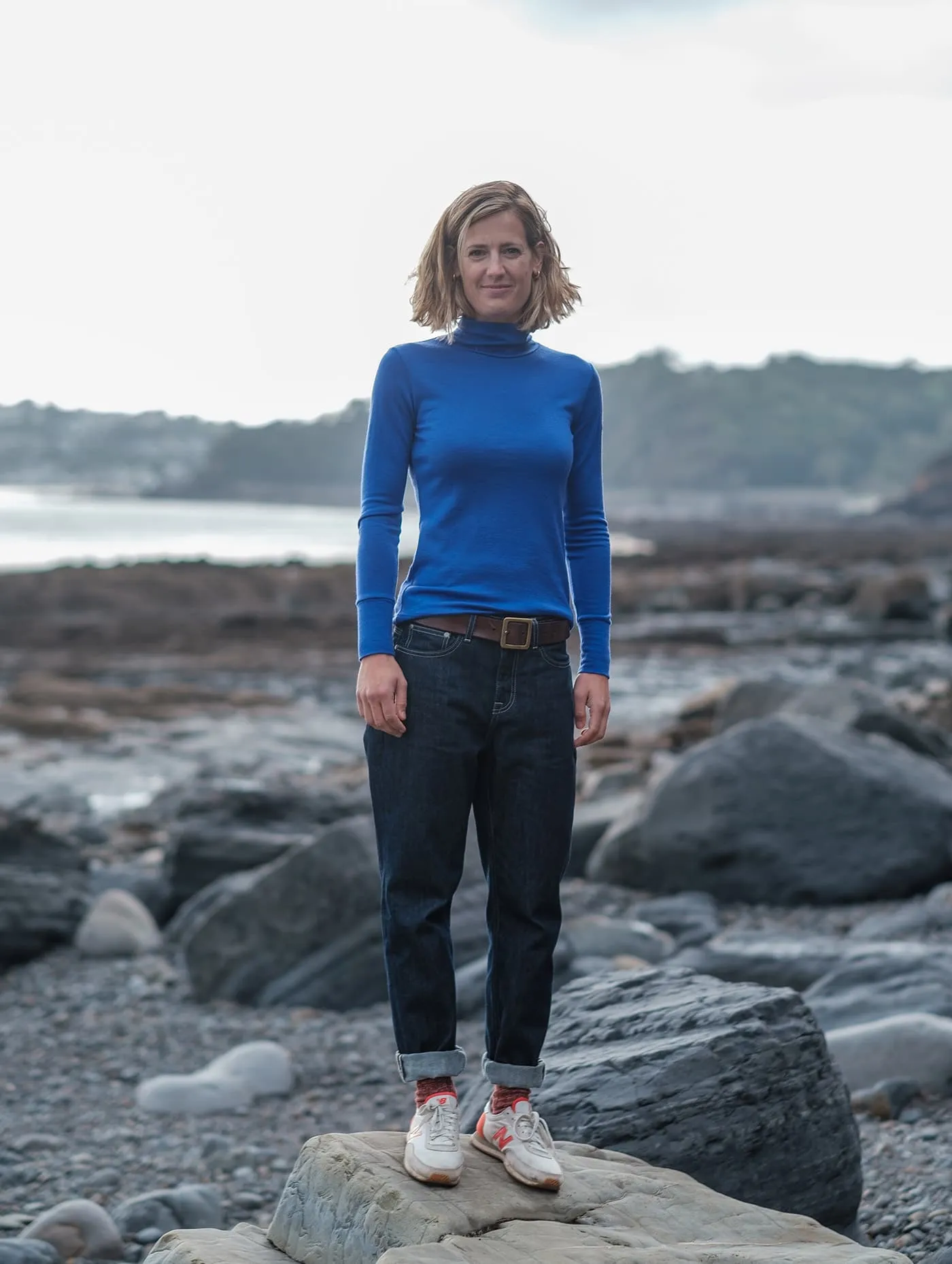 Women's Skyber Merino Turtleneck Jumper